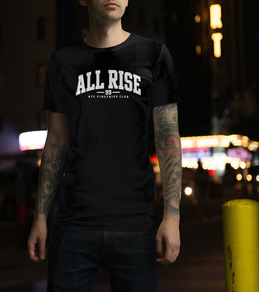 All Rise 99 NYC Pinstripe Club T-Shirt