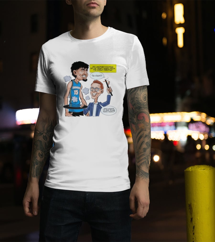 Aday Mara Ta Dah Thunder Draft Magic Mara Magic Excitement T-Shirt