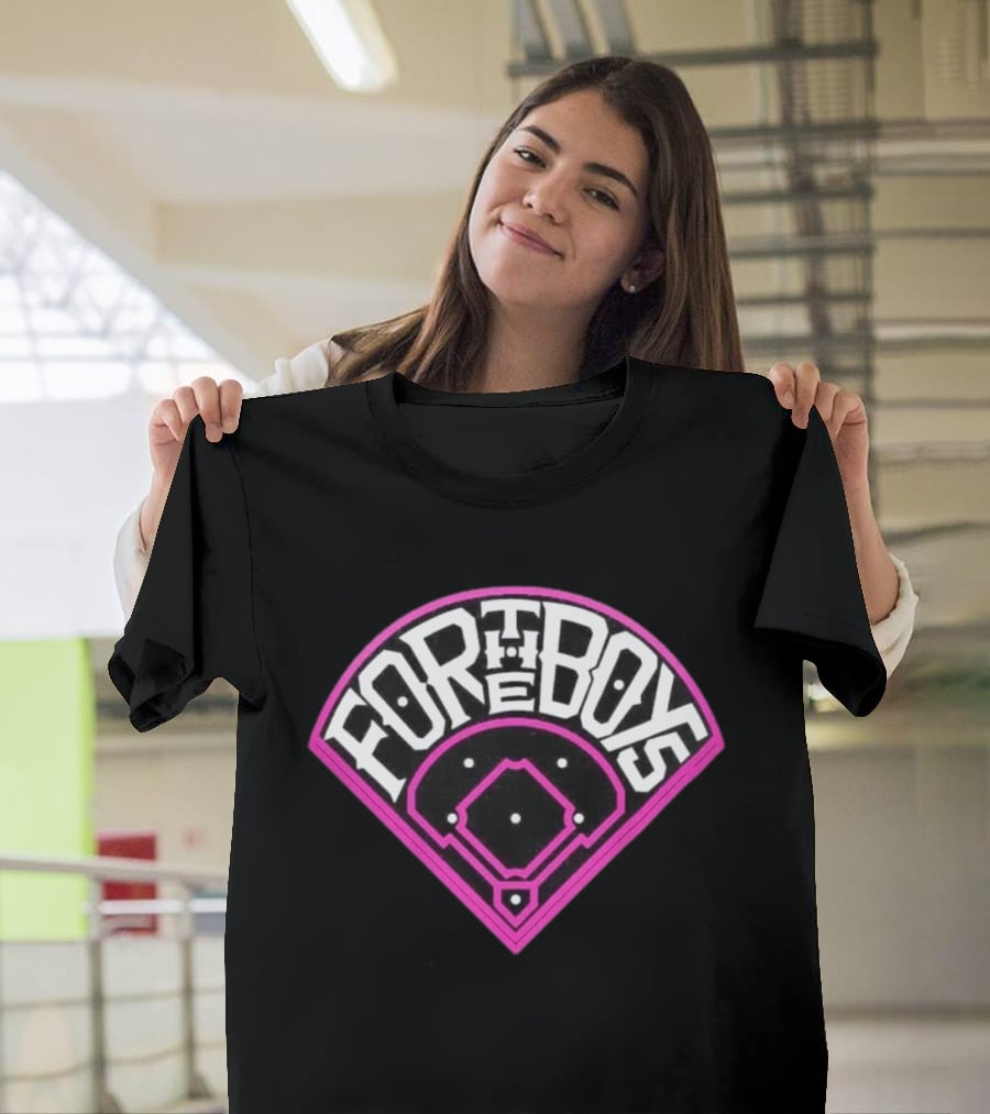For The Boys Baseball Diamond Sports Field T-Shirt