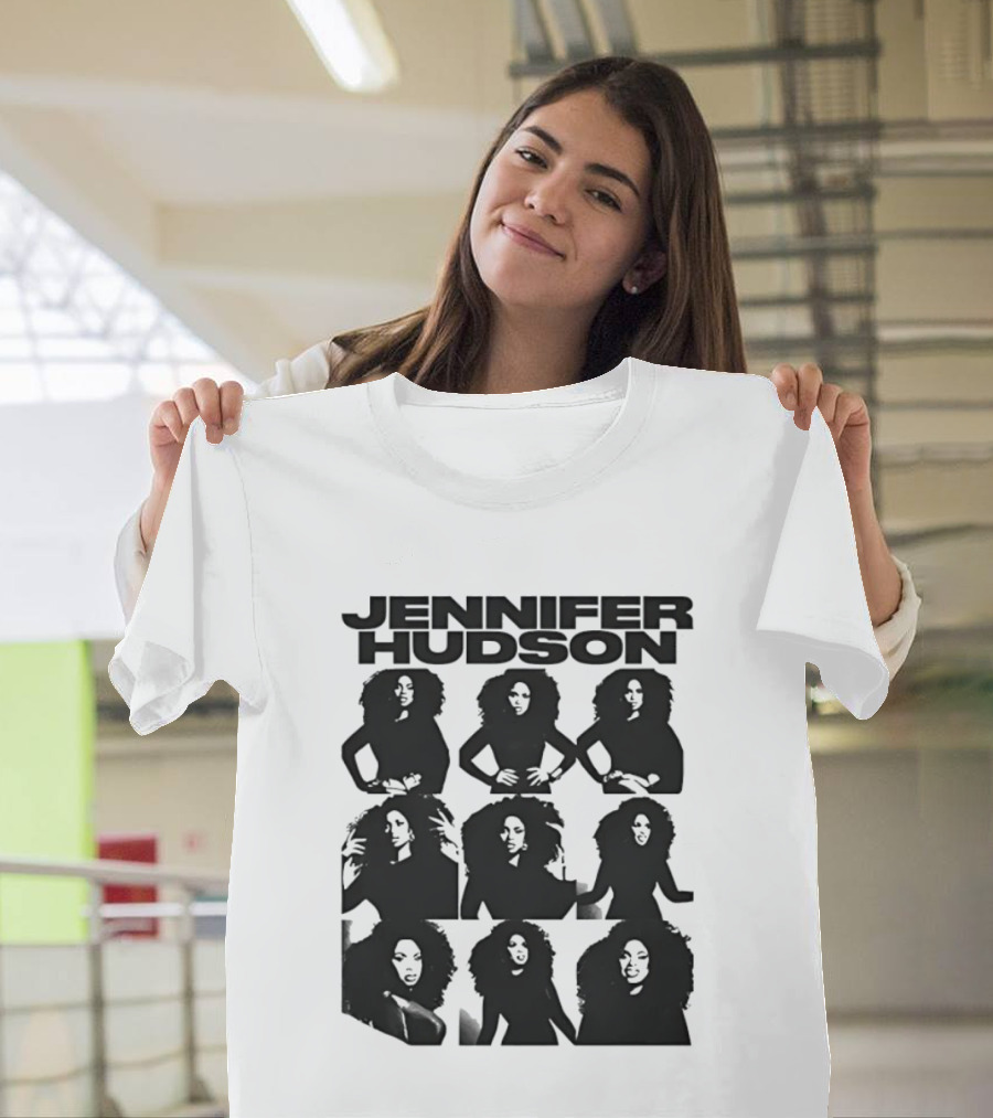 Jennifer Hudson Singer Actress Icons Collection T-Shirt