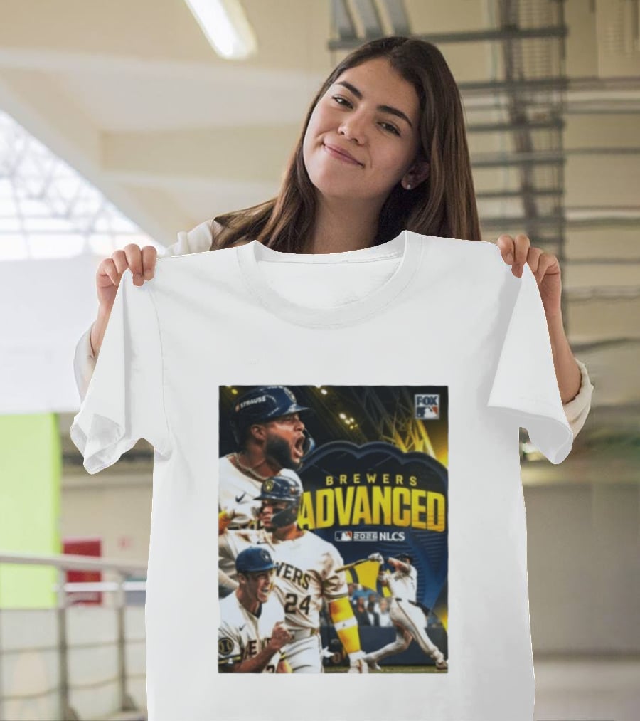 Brewers Advanced 2026 NLCS MLB Fox T-Shirt