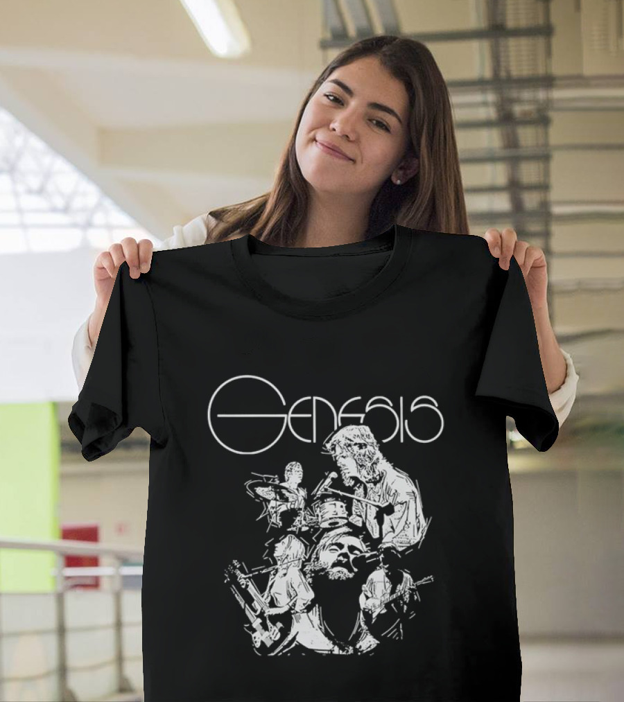 Genesis Band Members Progressive Rock Performance T-Shirt