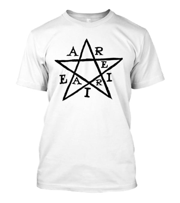 Arieira Pentagram Occult Mystical Aesthetic T-Shirt