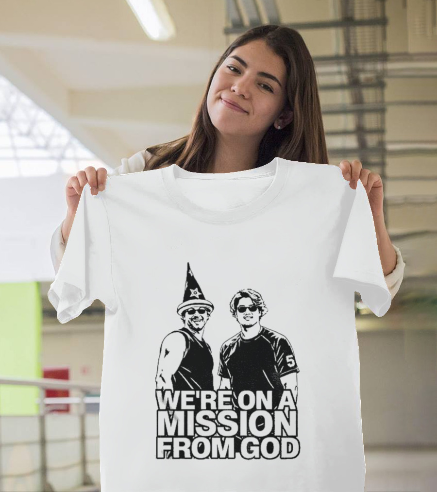 We're On A Mission From God Chicago White Sox South Side Mlb T-Shirt