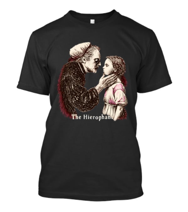 Hierophant Tarot Card Occult Esoteric Divination T-Shirt