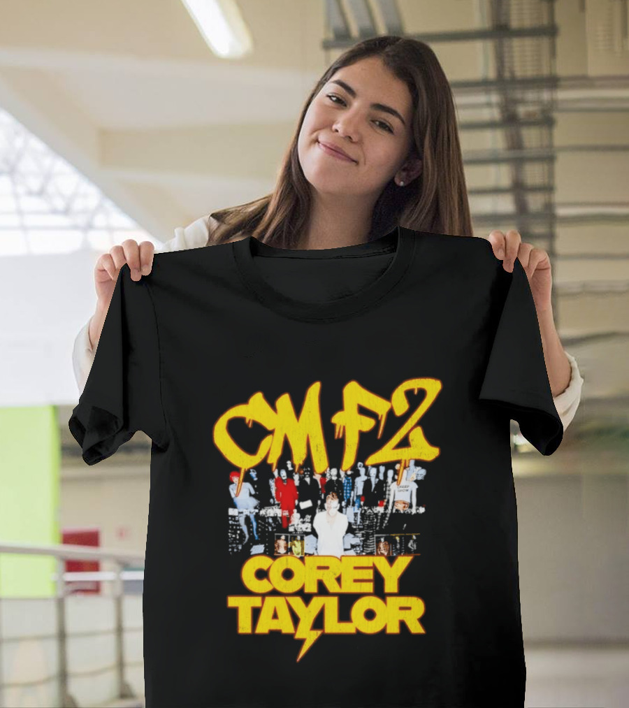 CMF2 Corey Taylor Slipknot Creep Show Rock Music T-Shirt