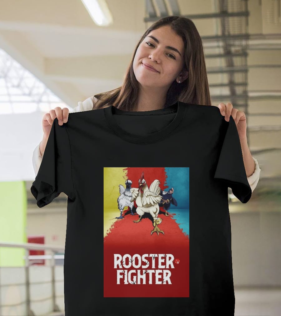 Keiji Rooster Fighter Manga Anime Adventures T-Shirt