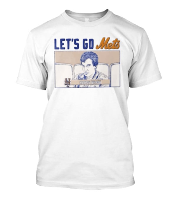 Let's Go Mets Nathan Fielder New York Mets Stadium T-Shirt