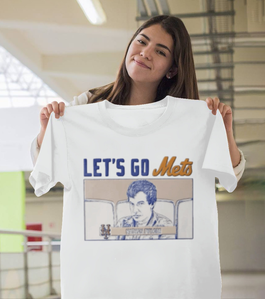 Let's Go Mets Nathan Fielder New York Mets Stadium T-Shirt