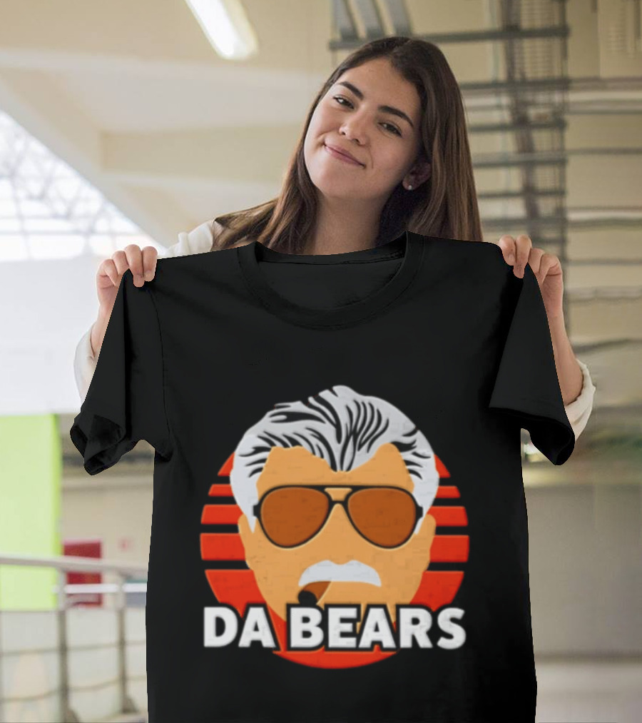 Mike Ditka Da Bears Da Coach Sunglasses Cigar T-Shirt