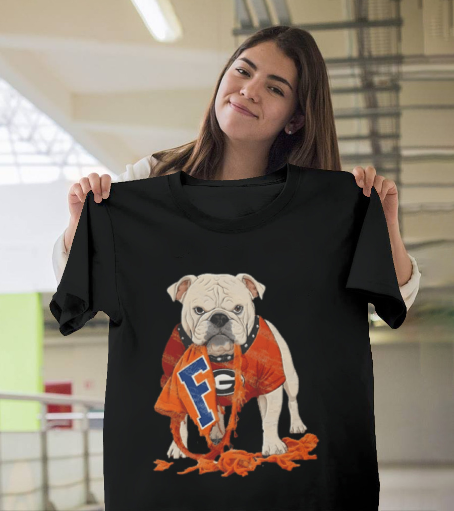 Dawgs Rivalry UGA Bulldogs Defeat Florida Gators Showdown T-Shirt