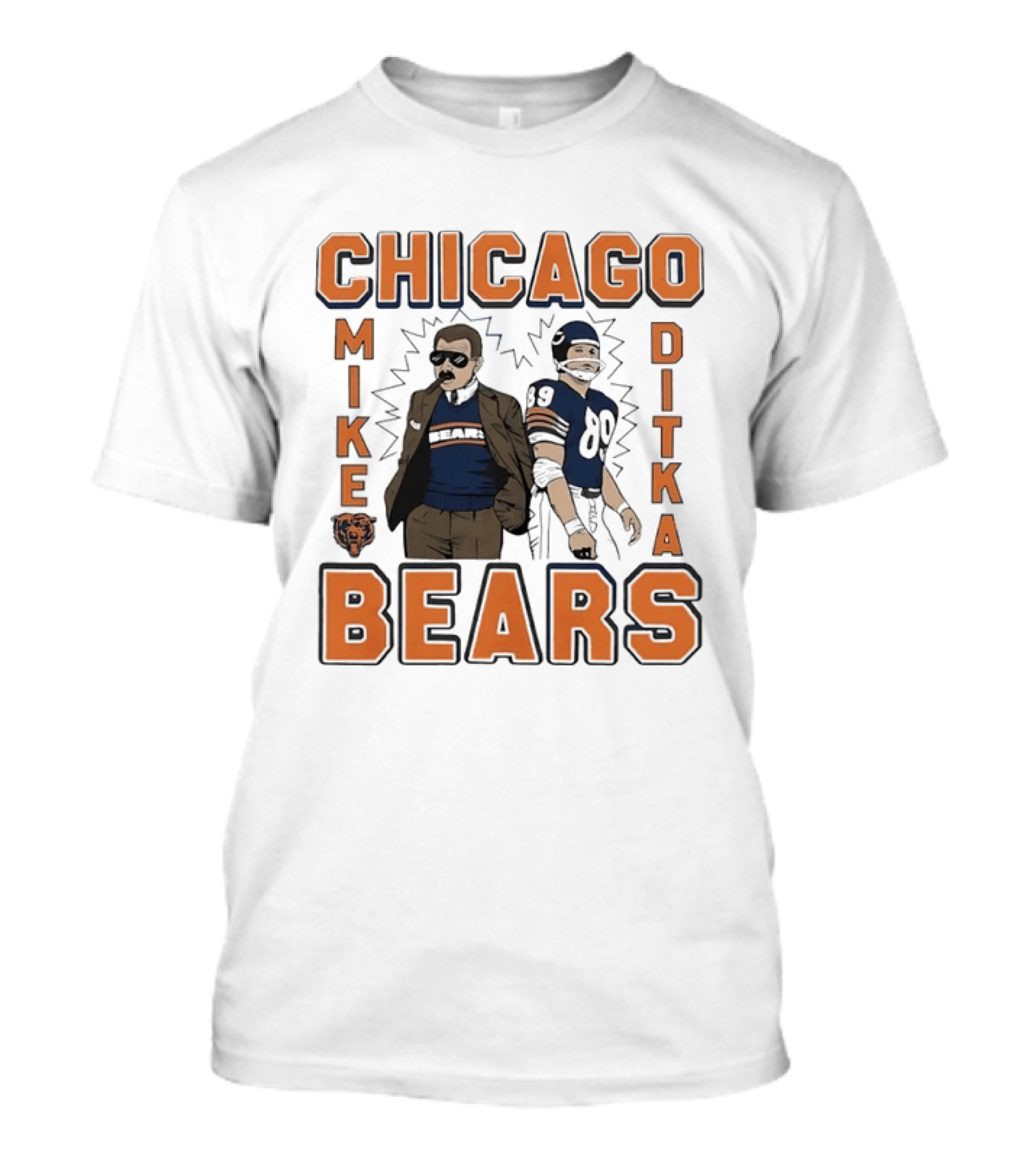 Chicago Bears Mike Ditka 89 Player T-Shirt