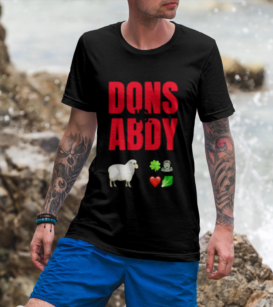Dons Abdy Sheep Clover Zombie Heart Lettuce T-Shirt