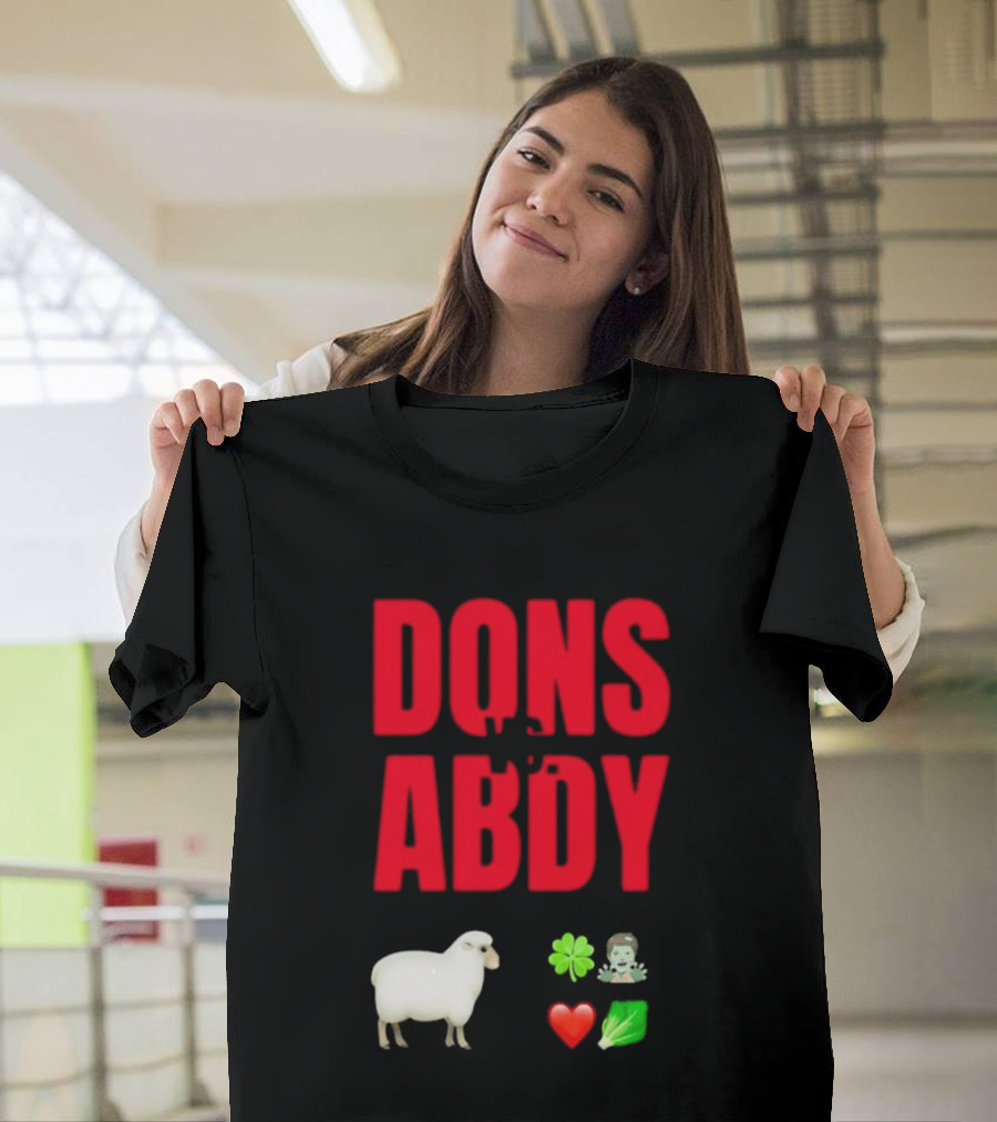 Dons Abdy Sheep Clover Zombie Heart Lettuce T-Shirt