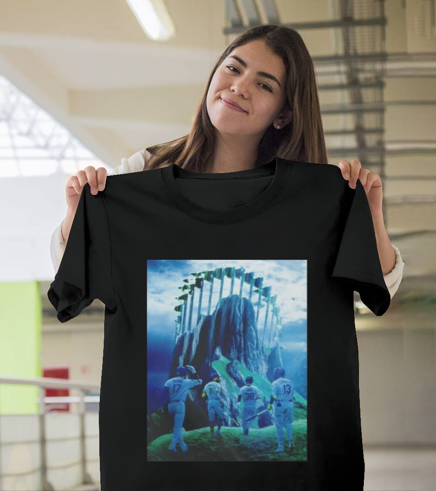 Shohei Ohtani Jackson Chourio Steven Kwan Junior Caminero MLB Fantasy Field Adventure T-Shirt