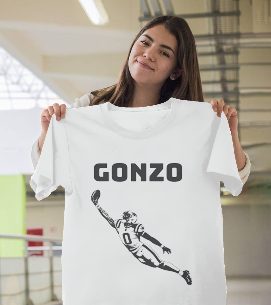 Gonzo Christian Gonzalez New England Patriots Number 0 T-Shirt