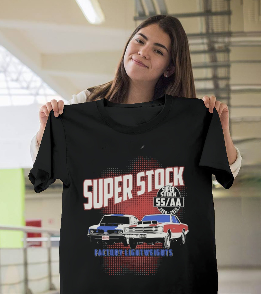 Super Stock SS AA Factory Lightweights 1968 2018 Classic Car Racers T-Shirt