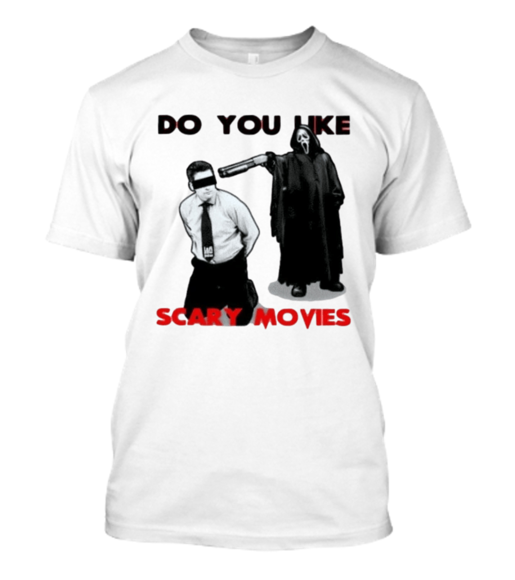 Ghostface Do You Like Scary Movies Bootleg T-Shirt