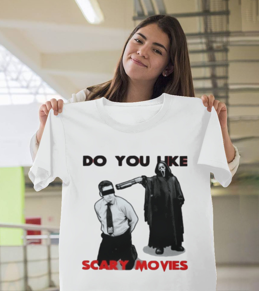 Ghostface Do You Like Scary Movies Bootleg T-Shirt