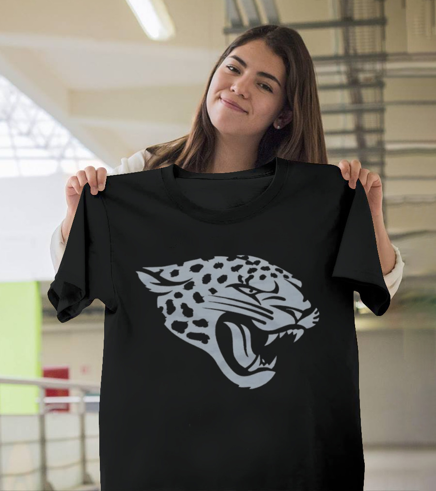 Jacksonville Jaguars Black NFL Team Sports Fan Merchandise T-Shirt