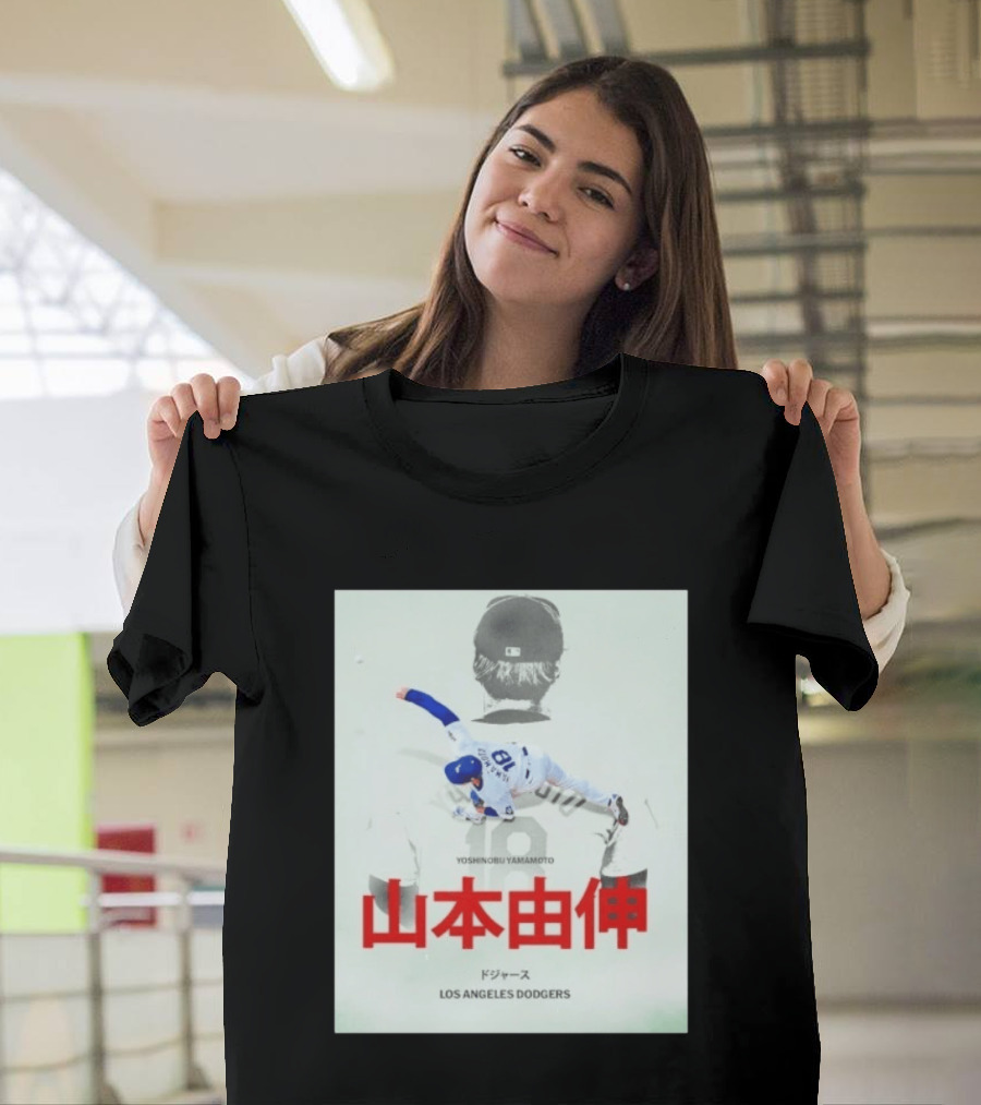 Yoshinobu Yamamoto No 18 Los Angeles Dodgers T-Shirt