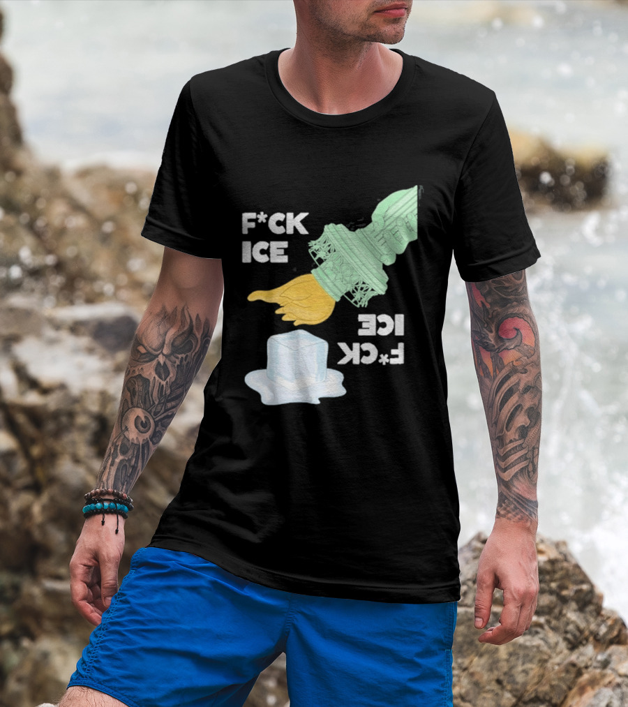 F*ck Ice Statue Of Liberty Protest Immigration T-Shirt