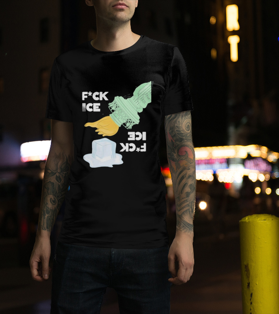 F*ck Ice Statue Of Liberty Protest Immigration T-Shirt