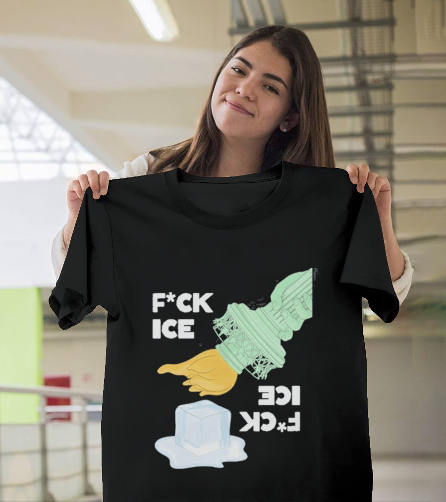 F*ck Ice Statue Of Liberty Protest Immigration T-Shirt