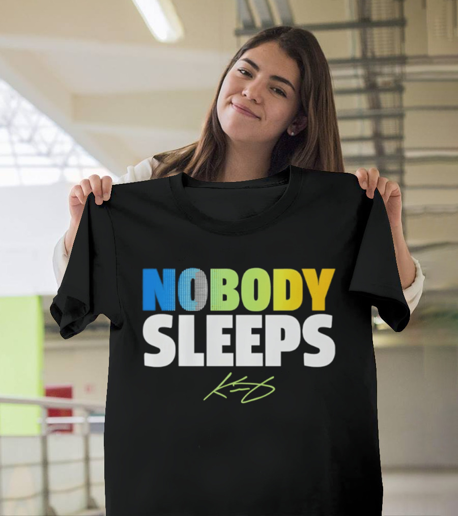 Nobody Sleeps KD Kevin Durant Signature T-Shirt