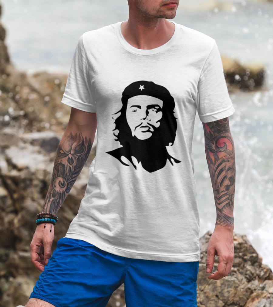 Che Guevara Iconic Revolutionary Star Beret T-Shirt