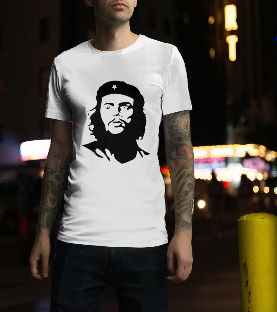 Che Guevara Iconic Revolutionary Star Beret T-Shirt