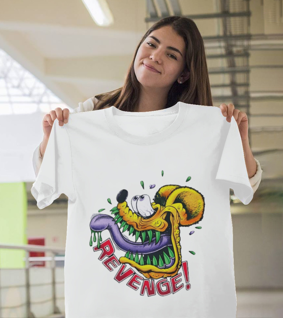 Revenge Ed Roth Rat Fink Get Even With Life T-Shirt