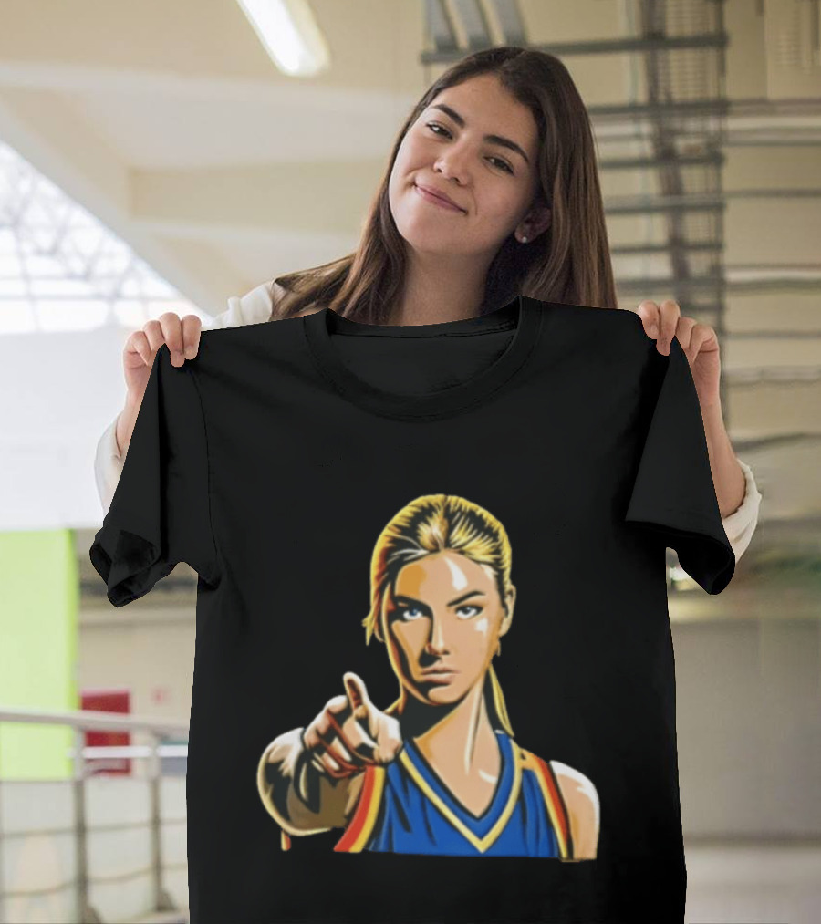 Kate Upton Blonde Woman Pointing Finger T-Shirt