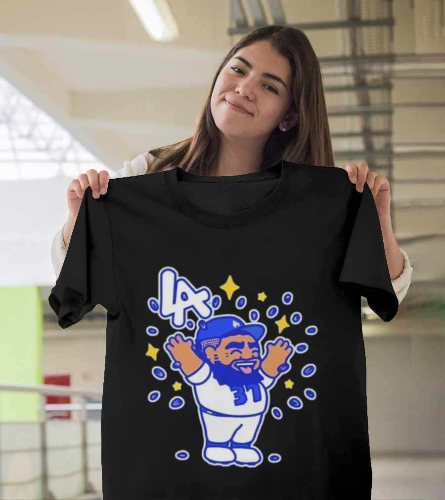 LA Dodgers 37 Chunkytani Mr Seeds Cartoon Shohei Ohtani T-Shirt