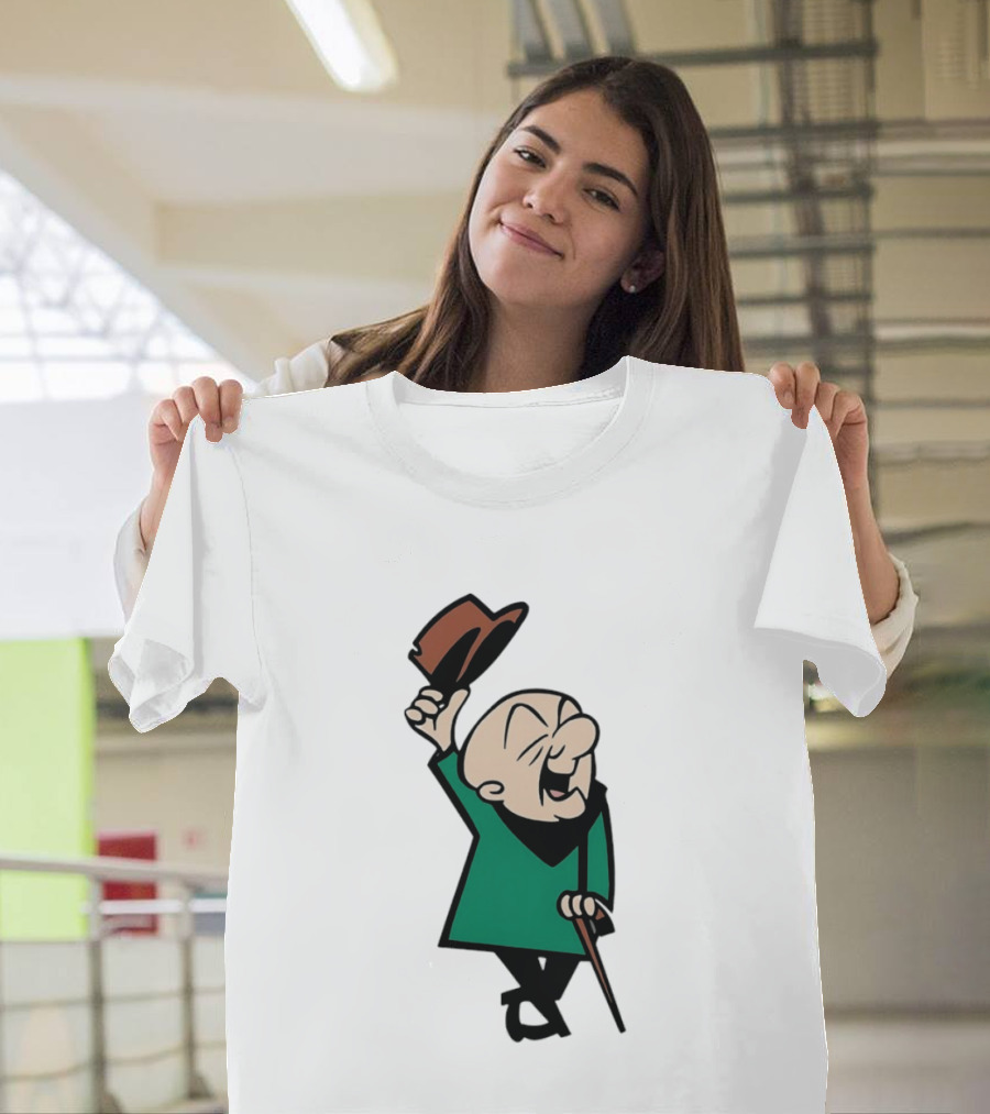 Mr Magoo Tipping His Hat Classic Animation T-Shirt