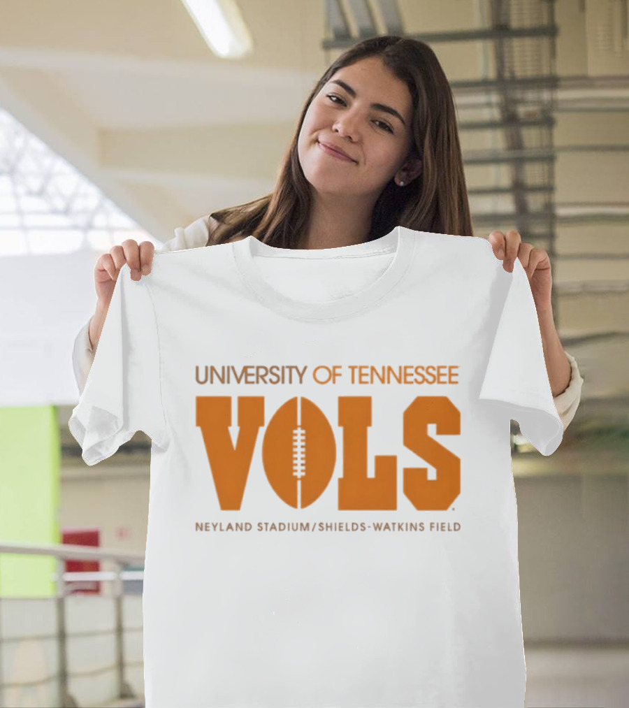University Of Tennessee Vols Neyland Stadium Shields Watkins Field T-Shirt
