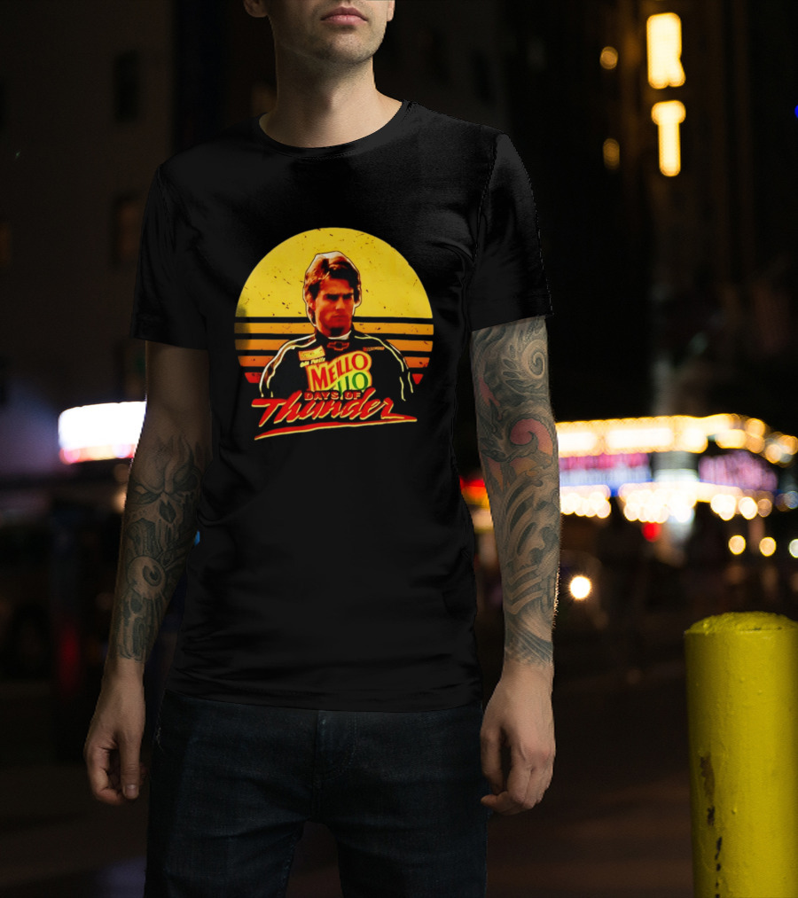 Cole Trickle Mello Yello Days Of Thunder Racing T-Shirt