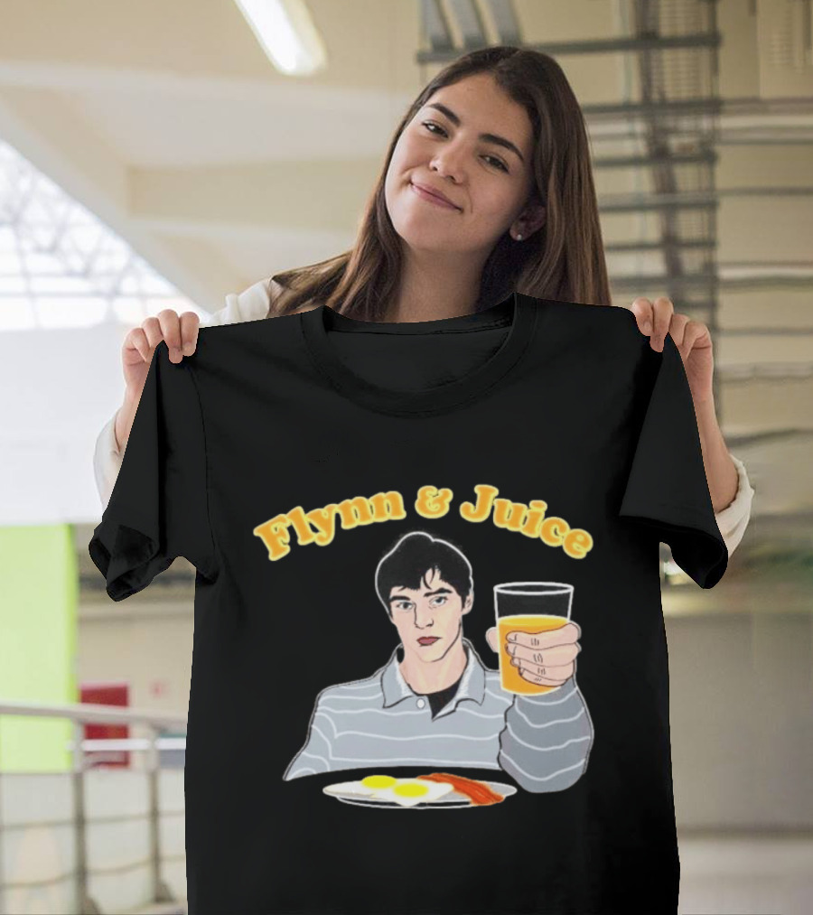 Flynn & Juice Walter White Jr Breaking Bad Breakfast Scene T-Shirt