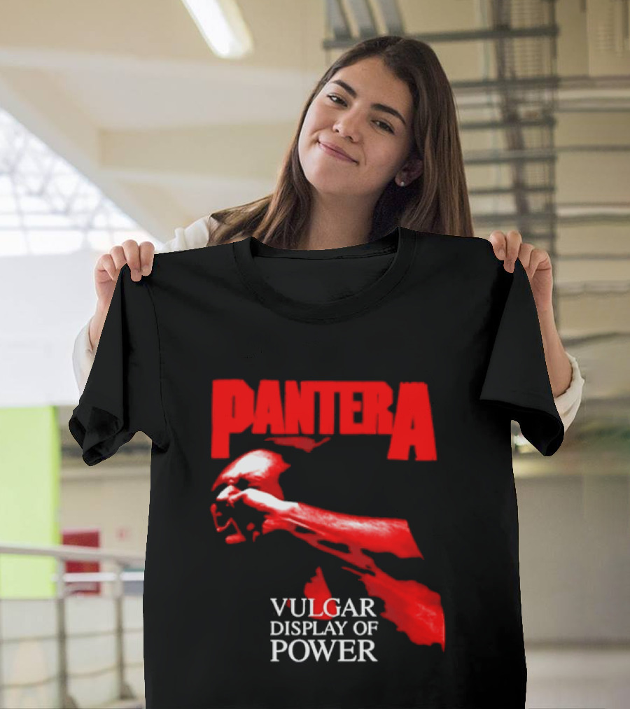 Pantera Vulgar Display Of Power Heavy Metal Album T-Shirt