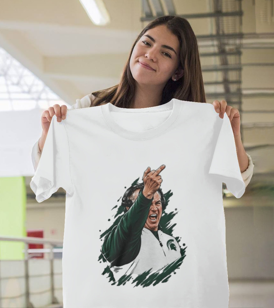 Spartans Middle Finger Coach Gesture T-Shirt