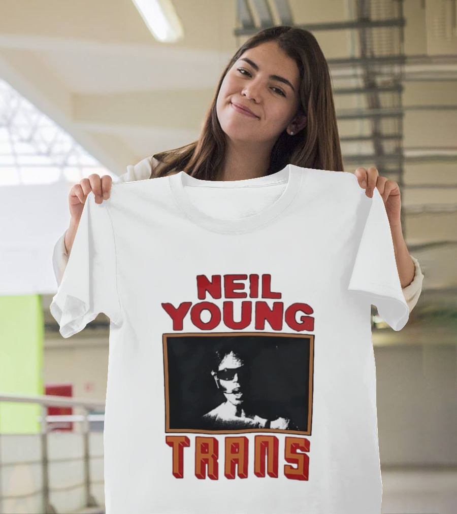 Neil Young Trans Album Cover T-Shirt