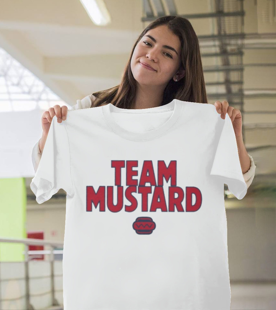 Team Mustard Hot Dog Condiment Food Lovers T-Shirt