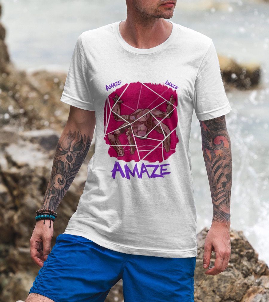Amaze Rocky Crab Project Hail Mary Andy Weir Inspired Fusion T-Shirt
