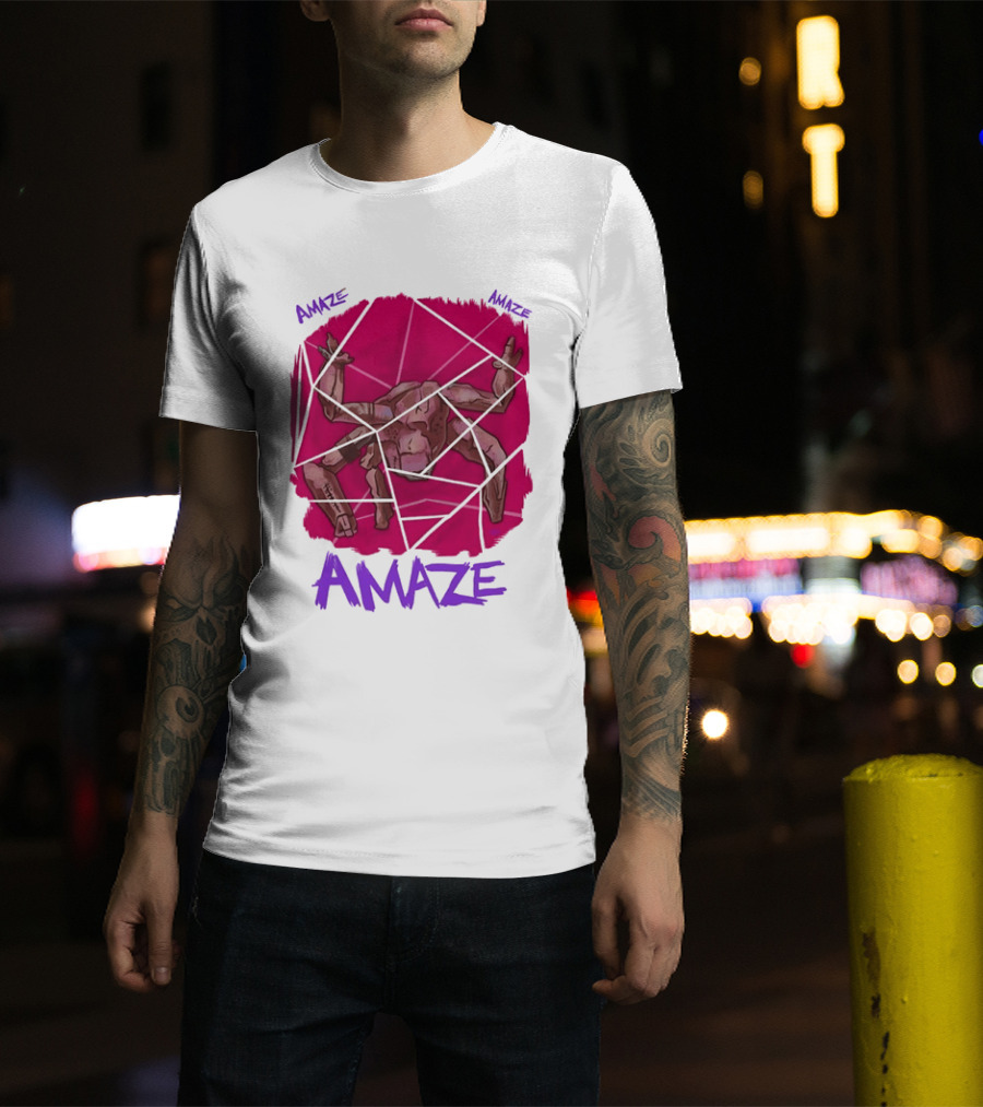 Amaze Rocky Crab Project Hail Mary Andy Weir Inspired Fusion T-Shirt