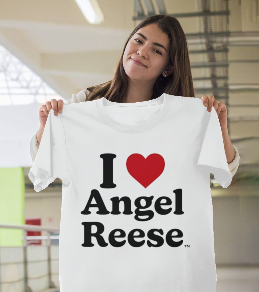 I Love Angel Reese Chicago Sky WNBA T-Shirt
