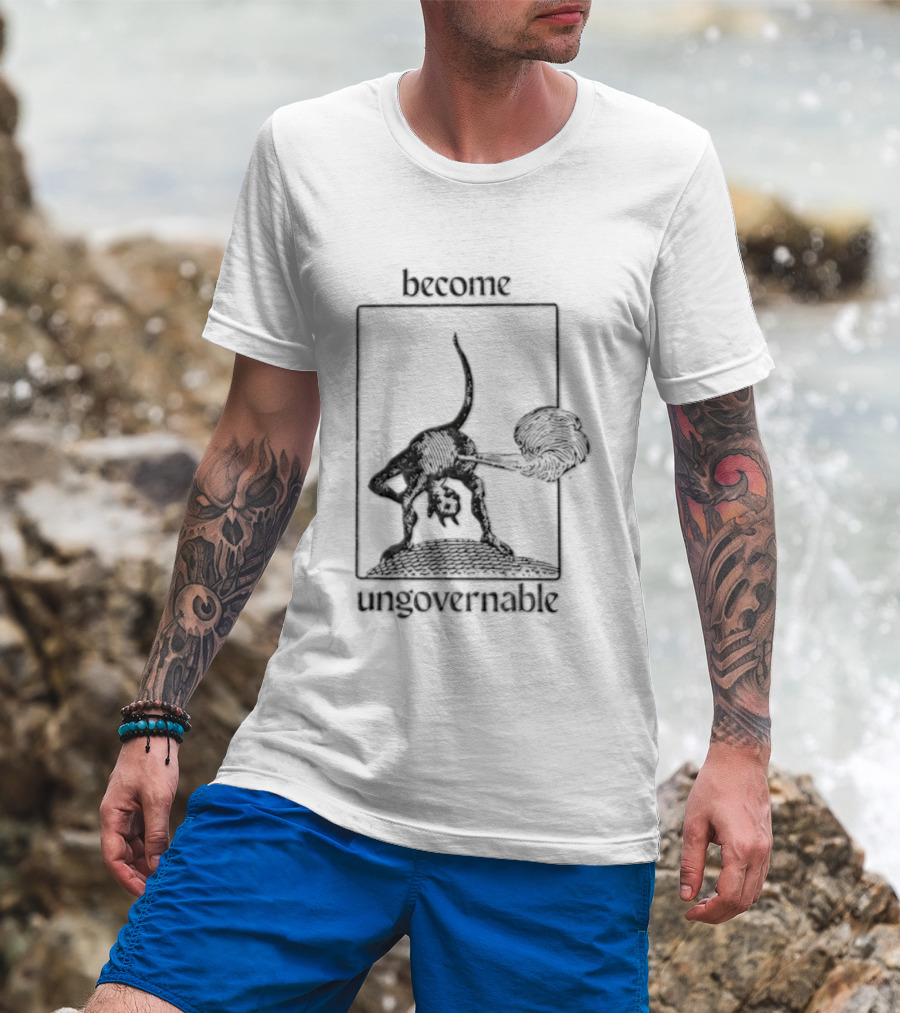 Become Ungovernable Fart Demon Anarchist T-Shirt