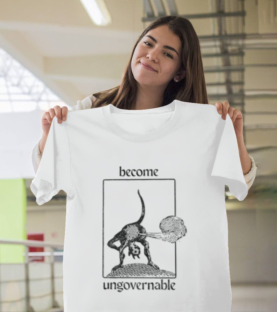Become Ungovernable Fart Demon Anarchist T-Shirt