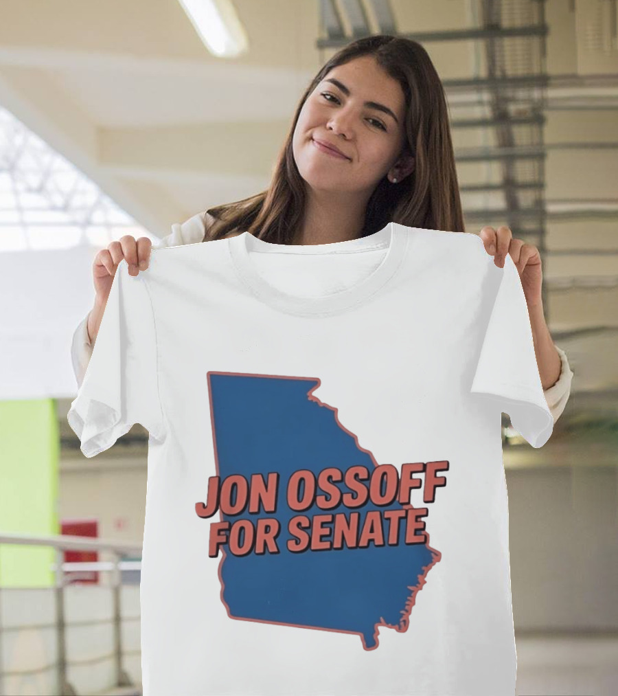 Jon Ossoff For Senate Georgia Map Election T-Shirt