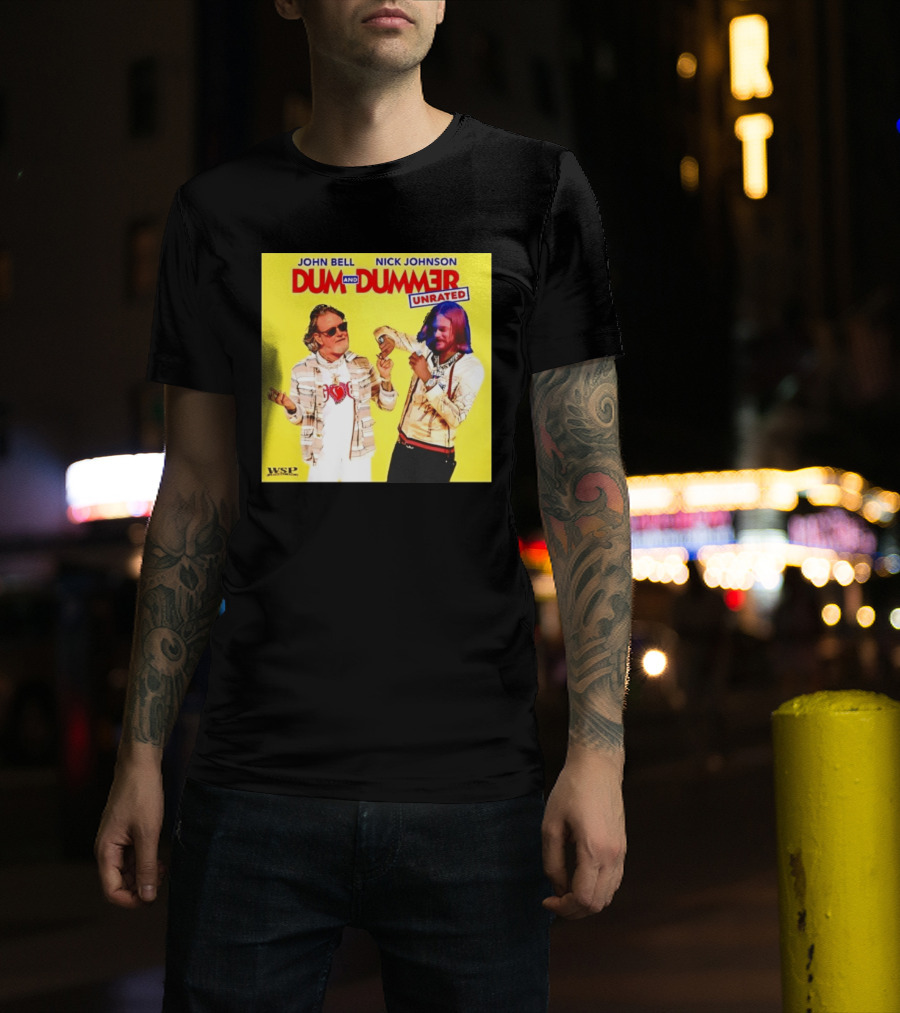 John Bell Nick Johnson Dum And Dummer Unrated MLB WSP T-Shirt