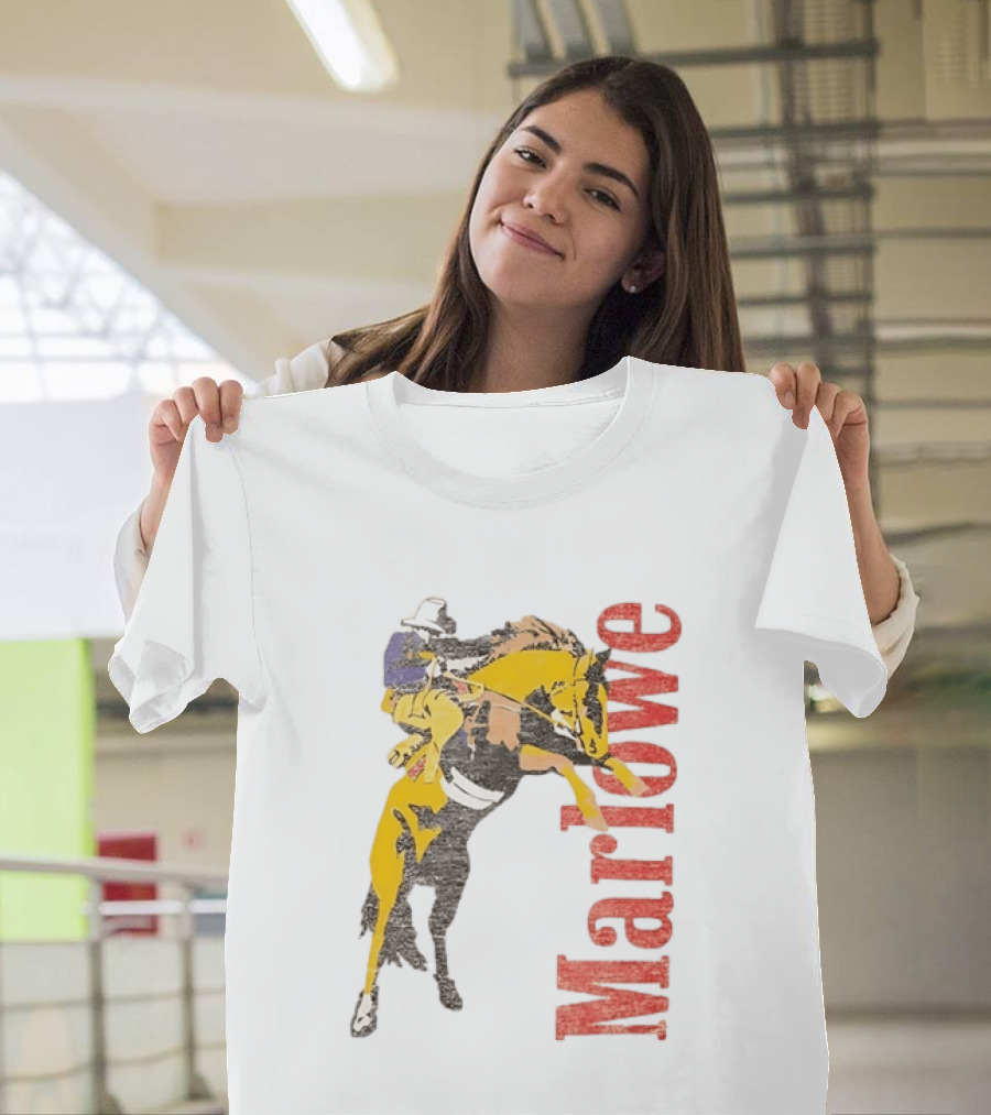 Marlowe Cowboy Horse Rider Western T-Shirt
